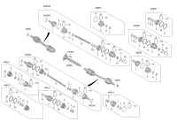 49500CY000-JOINT ASSY-CV LH