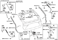 688100E380-Hinge assy, back door, rh/lh