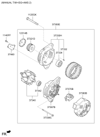 373002E821-ALTNTR ASSY