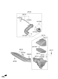 28110BU100-AIR CLEANER