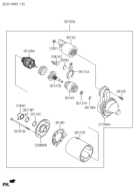 3610003853-STARTER ASSY