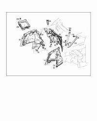 2536208100-FOOTREST ASSY