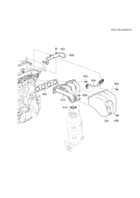 12656531-MANIFOLD, EXHAUST