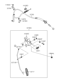 0K52Y41600C-PEDAL ASSY-ACCELERATOR