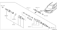 391013JT3A-SHAFT ASSY FRON