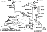 485308Z147-Shock absorber assy-rr, lh