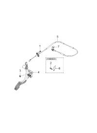 327902F120-CABLE ASSY-ACCELERATOR