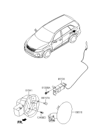 695132P000-HOUSING-FUEL FILLER DR