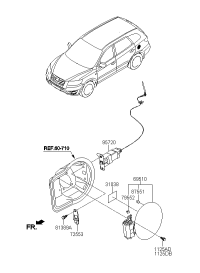 695102B000-DOOR-FUEL FILLER