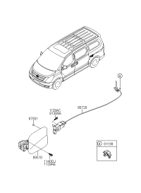 695104H000-DOOR-FUEL FILLER