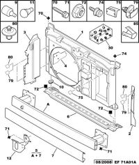 7106F1-MEMBER ASSY-ENGINE MOUNTING