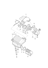 04E129611K-AIR CLEANER