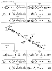 495944D001-BOOT SET OUT JOINT *