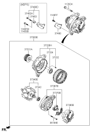 373002E310-ALTNTR ASSY