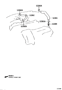 122040P010-Valve sub-assy, ventilation
