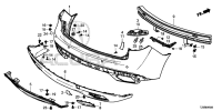 04715TZ5A10ZZ-FACE,RR BUMPER