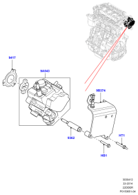 LR009028-GASKET,W.PUMP INLET