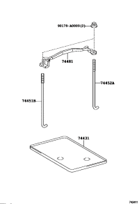 744310C020-Tray, battery