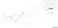 65601DF30A-Lock assy-hood