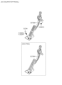 328002P120-PEDAL ASSY-BRAKE