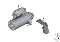12417631558-STARTER 12V/1.7KW/11T-5(G30)