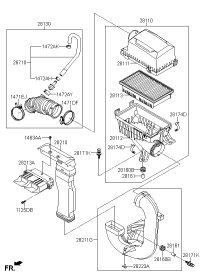 28110F9100-AIR CLEANER