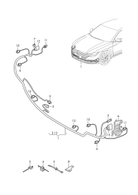 L3G8971095CB-Harness, bumper