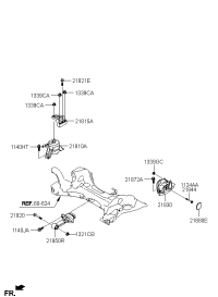 21810C3300-BRACKET ASSY-ENGINE MTG