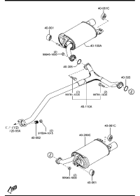 L50140305-GASKET-EXHAUST PIPE
