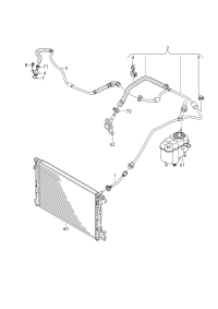 4M0121081BK-PORSCHE CAYENNE VENT LINE