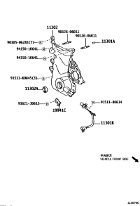 9091905030-Sensor, crankshaft position
