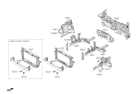 64101J4000-CARRIER ASSY-FR END MODULE