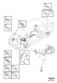30778892-Tube, r. fr. brake
