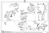 041110V121-GASKET KIT, ENGINE OVERHAUL