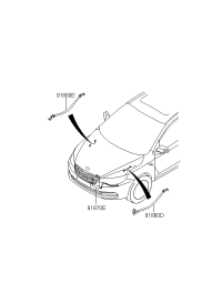 918601X110-Wiring assy-earth