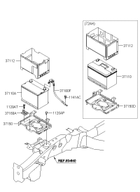 371802B000-Sensor assy., battery