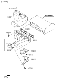 285112G700-MANIFOLD ASSY