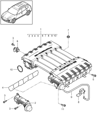95511000601-Hose, air intake