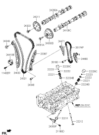 241002C200-Camshaft assy-intake