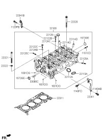 221002C050-HEAD ASSY