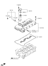 267102C200-HOSE ASSY-BREATHER