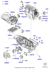 AA5Z19E616A-STEPPER MOTOR