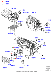 BB5Z19849A-VALVE ASY - EVAPORATOR