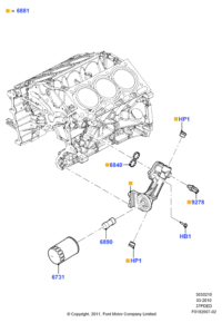 AA5Z6714A-CARTRIDGE,OIL FILTER