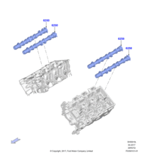 HL3Z6250F-CAMSHAFT
