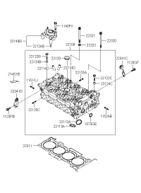 221002G470-HEAD ASSY-CYL RH