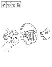 8031004500-Driver air bag
