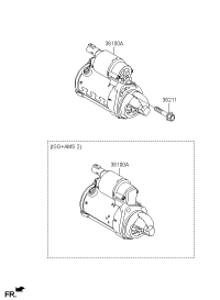361002E600-STARTER12V 13T 1.4KWTOY CAMRY 4 CYL