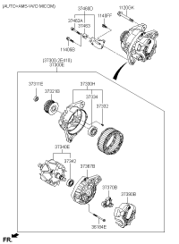 373002E820-ALTNTR ASSY