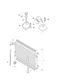 56D121329-PORSCHE CAYENNEAIR DUCT CENTRE